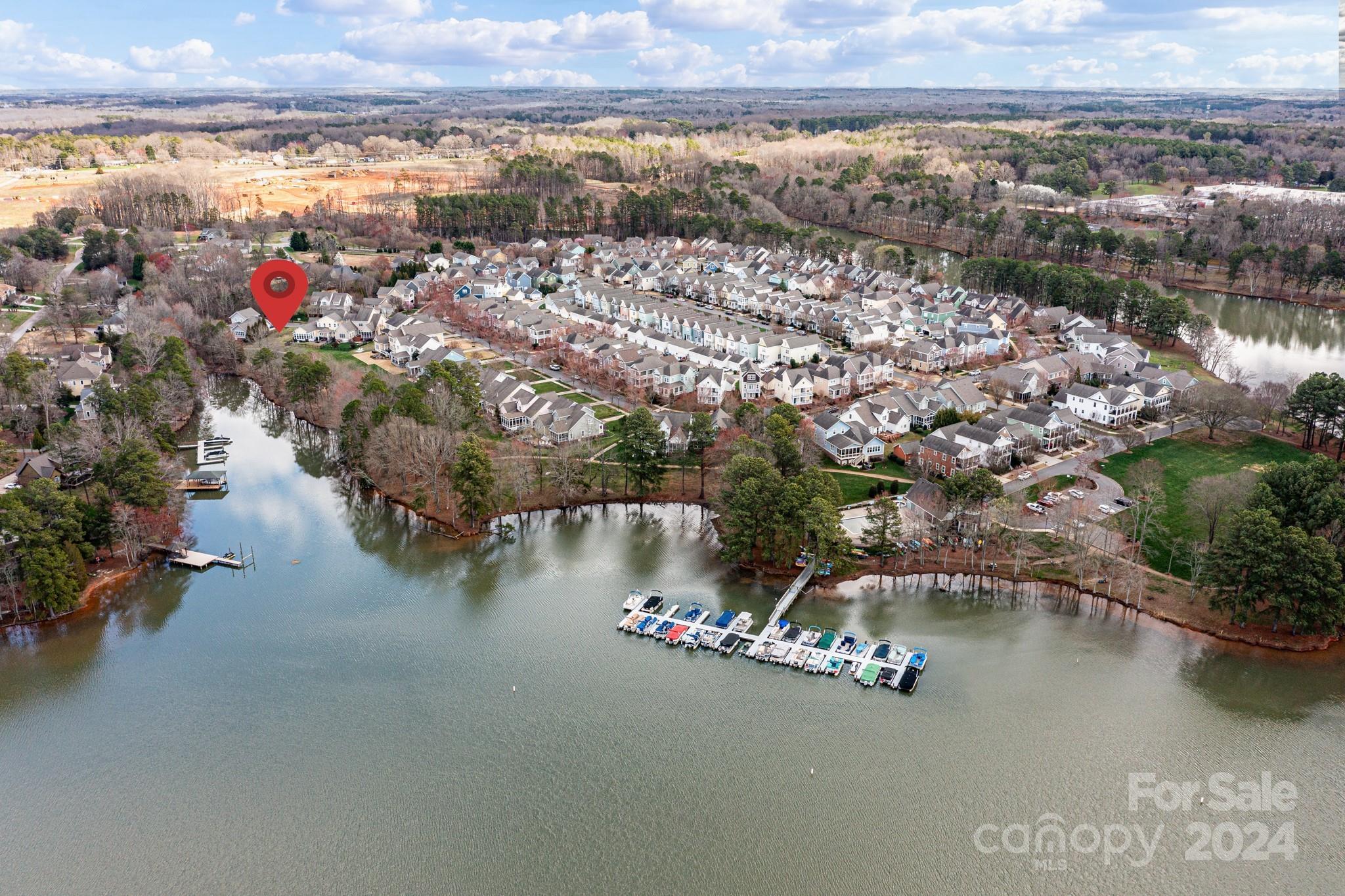 111 Poppy Field Lane Davidson, NC 28115 - Photo 12 of 28 an aerial view of a city