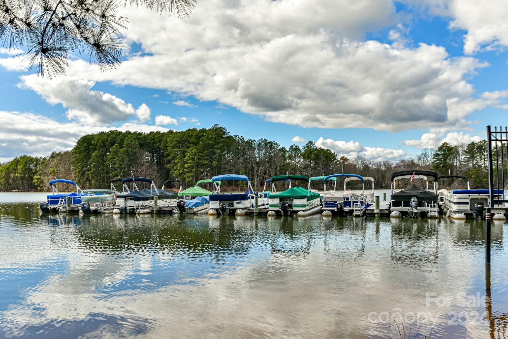 111 Poppy Field Lane Davidson, NC 28115 - Photo 20 of 28 a view of a lake with boats and trees