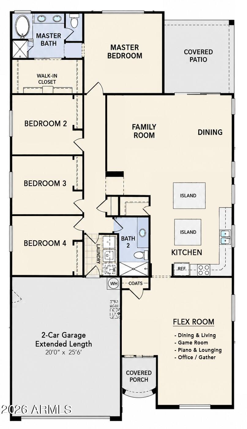 5310 West Saddlehorn Road Phoenix, AZ 85083 - Photo 35 of 35 Floor Plan