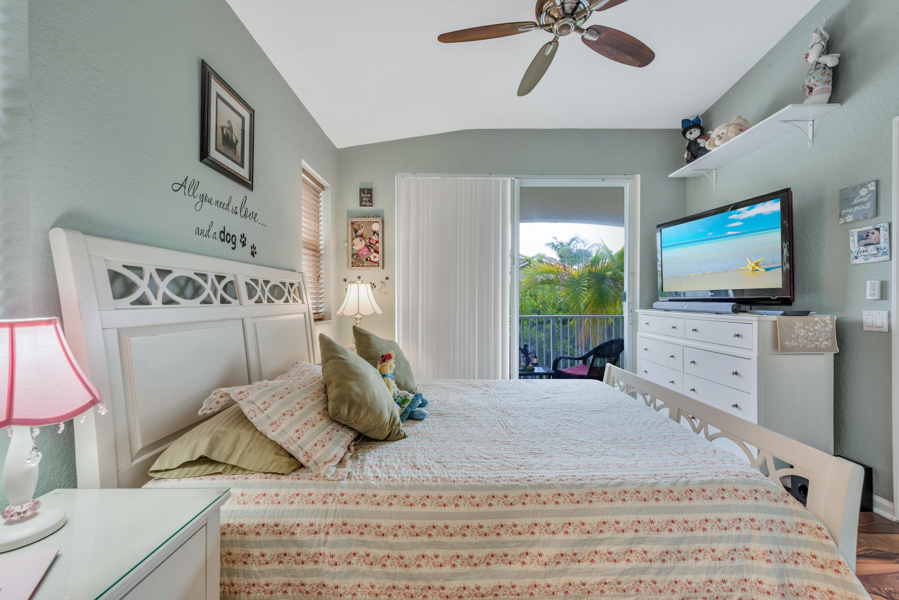 3067 Laurel Ridge Circle Riviera Beach, FL 33404 - Photo 11 of 26 MASTER WITH BALCONY VIEW