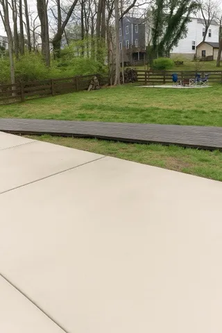 a view of a volley ball court