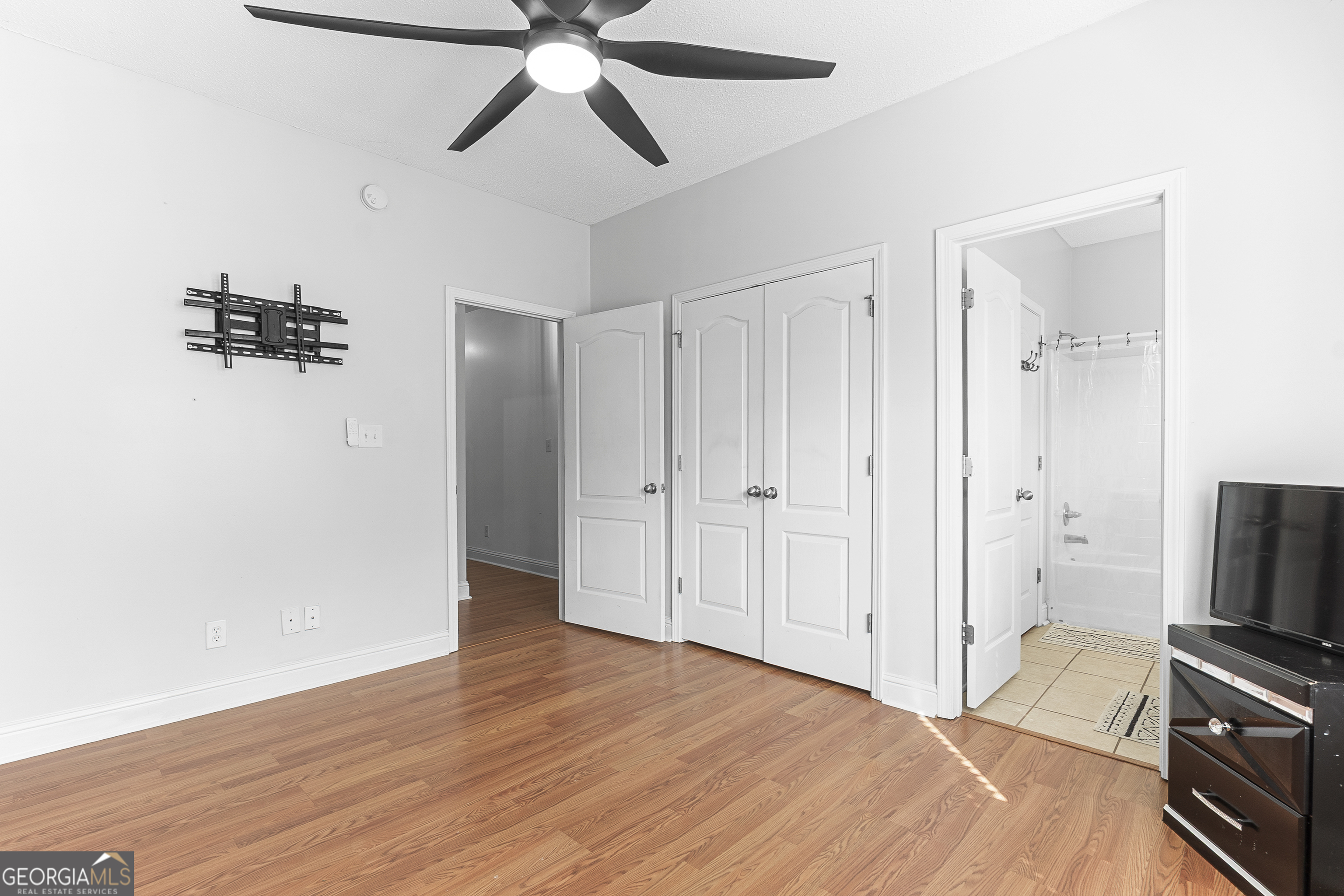 217 Caleb Way Byron, GA 31008 - Photo 44 of 58 a view of a livingroom with a flat screen tv