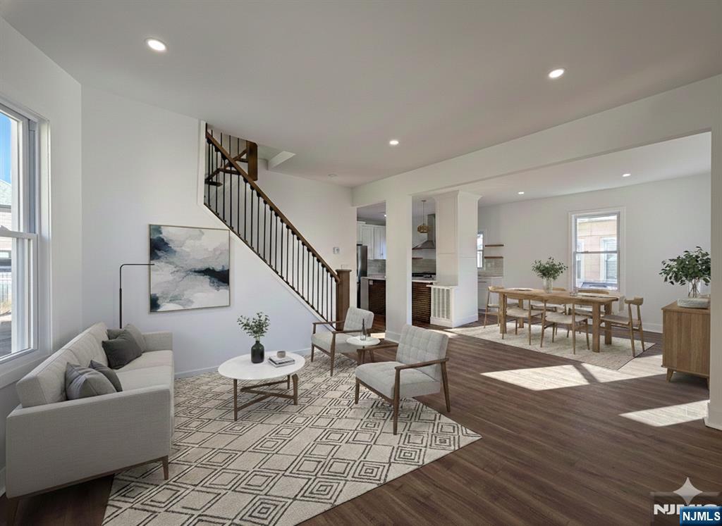 93 May Street Hawthorne, NJ 07506 - Photo 5 of 21 a living room with furniture and wooden floor