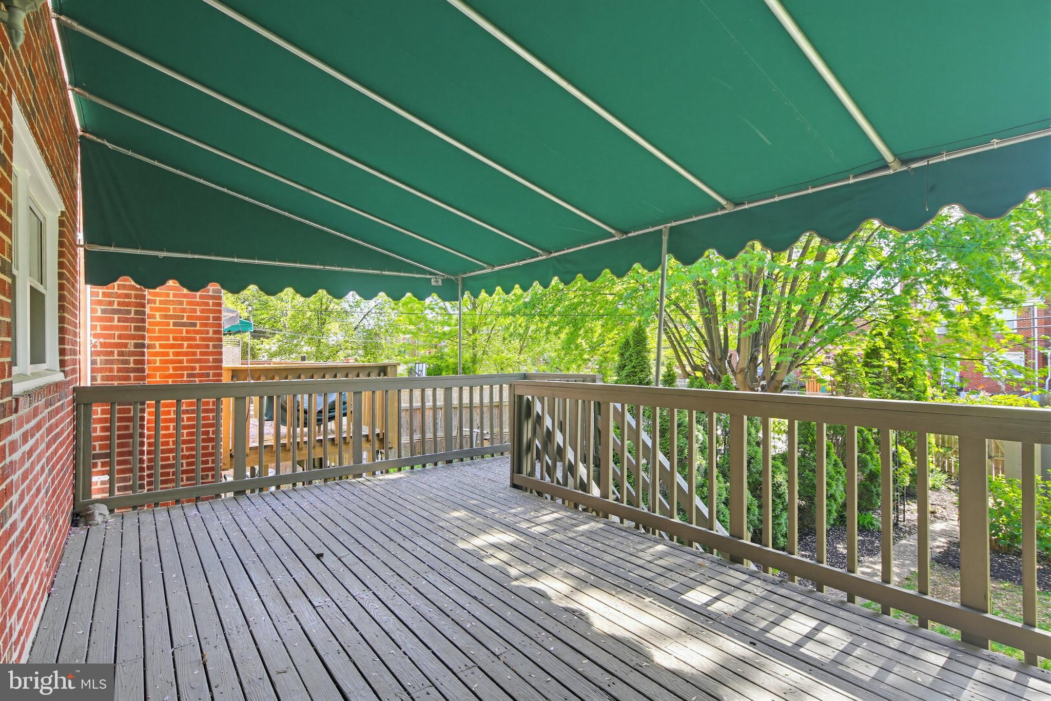 8111 Barksdale Road Baltimore, MD 21286 - Photo 30 of 39 a view of balcony with wooden floor