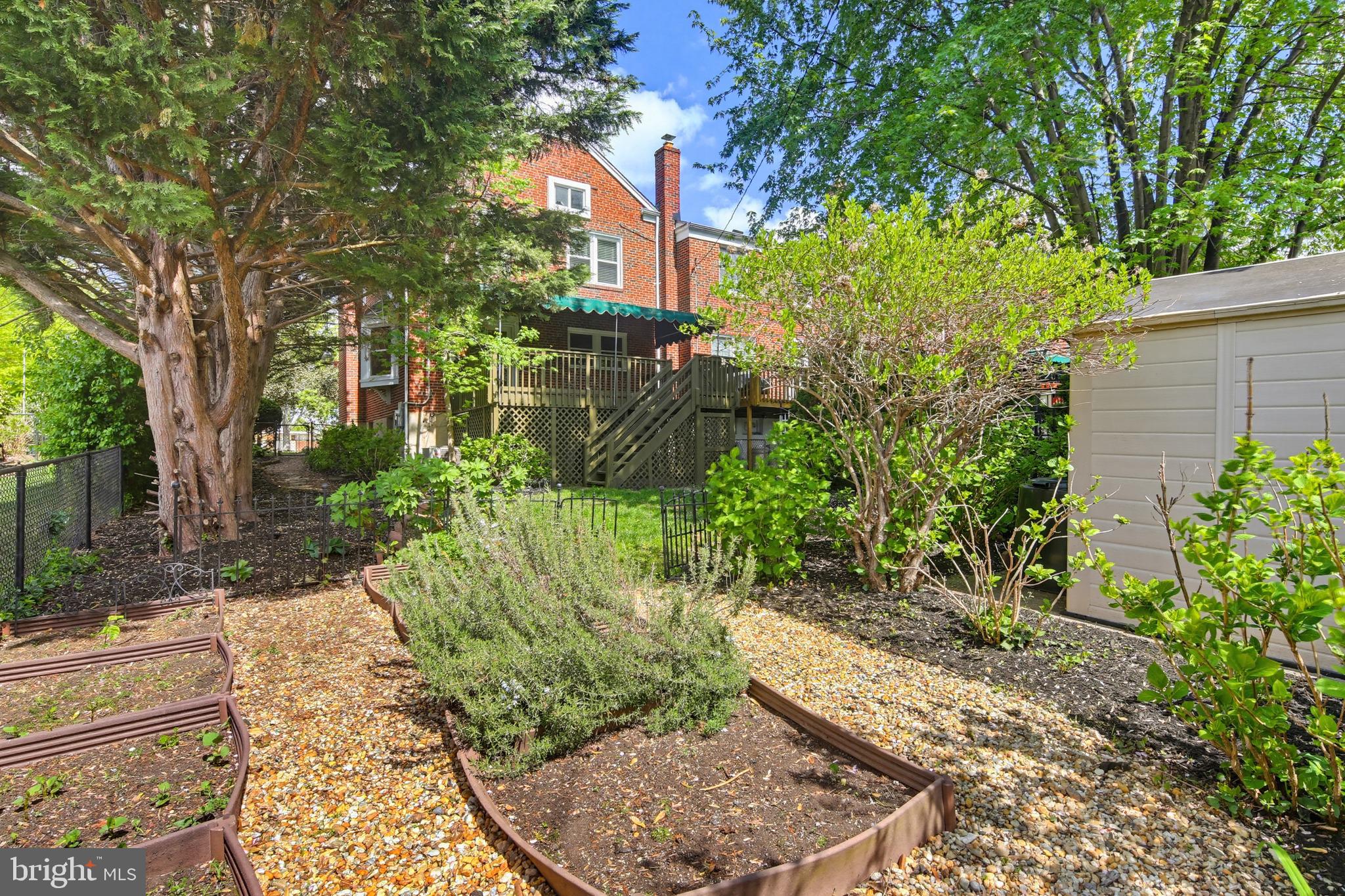 8111 Barksdale Road Baltimore, MD 21286 - Photo 39 of 39 a view of a yard with plants and large trees