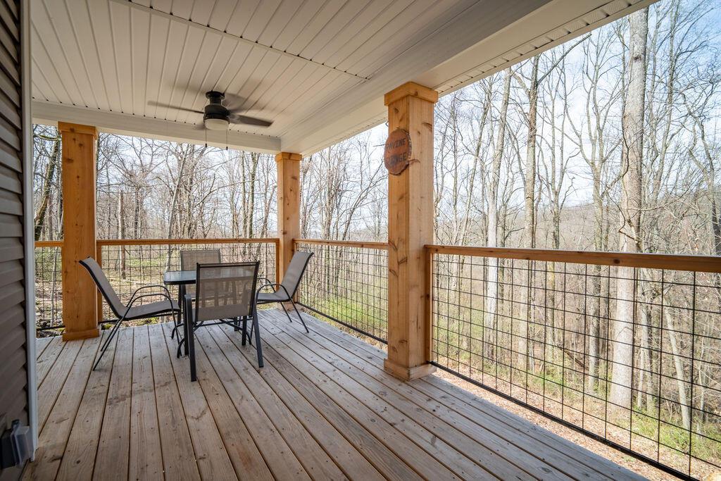 12861 Jack Run Road Rockbridge, OH 43149 - Photo 25 of 41 Covered Dining on Deck