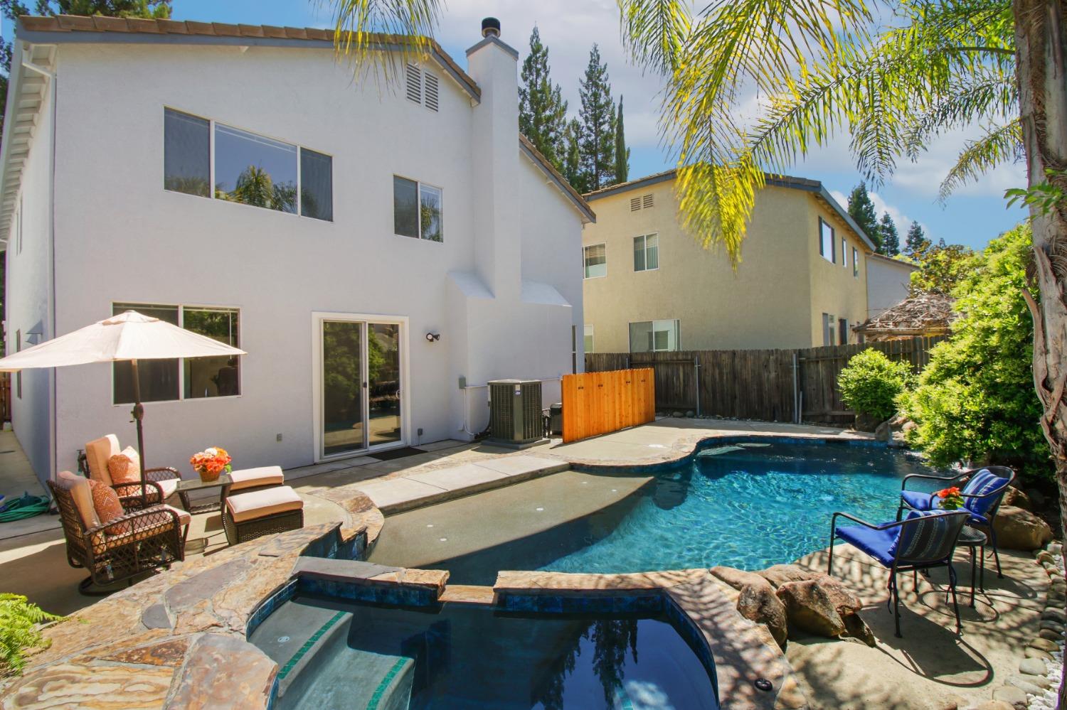 11568 Pyrites Court Gold River, CA 95670 - Photo 45 of 60 a backyard of a house with seating space
