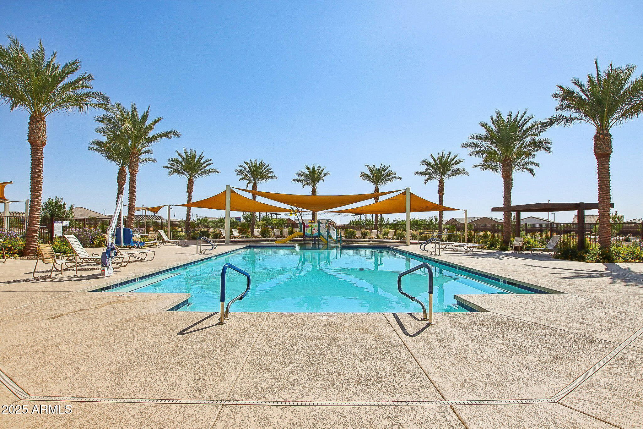 3935 East Ter Court San Tan Valley, AZ 85143 - Photo 9 of 15 a view of swimming pool with outdoor seating