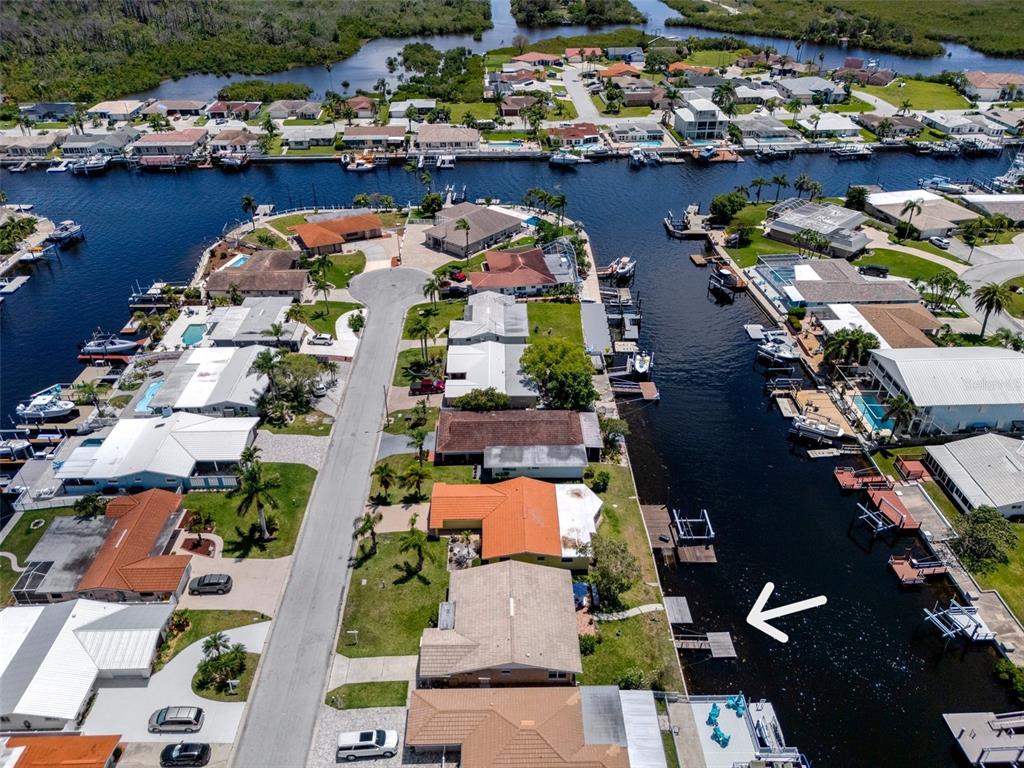 4937 Dory Drive New Port Richey, FL 34652 - Photo 6 of 68 an aerial view of a city with lake view