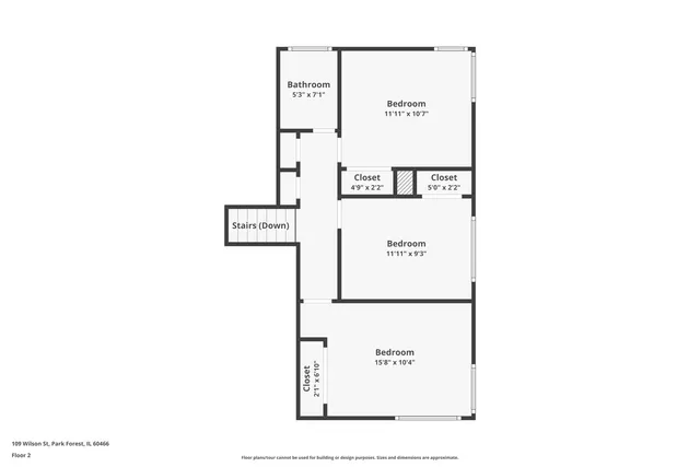 $239,700 | 109 Wilson Street, Park Forest, IL 60466