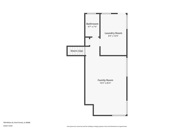$239,700 | 109 Wilson Street, Park Forest, IL 60466