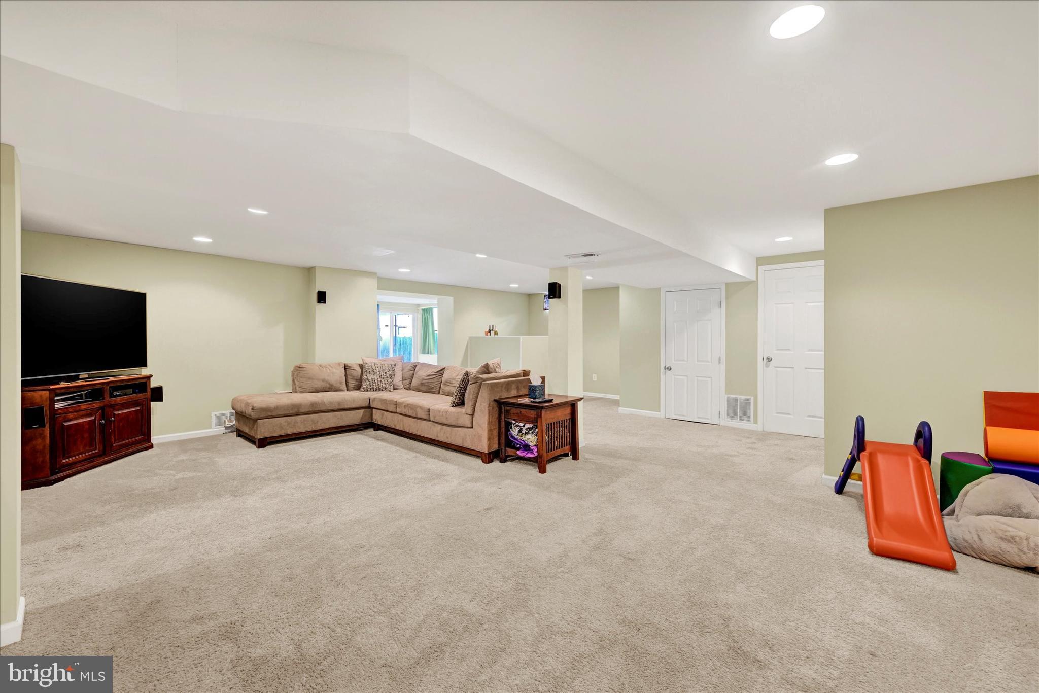 9630 10th Avenue Baltimore, MD 21234 - Photo 22 of 35 a living room with furniture and a flat screen tv
