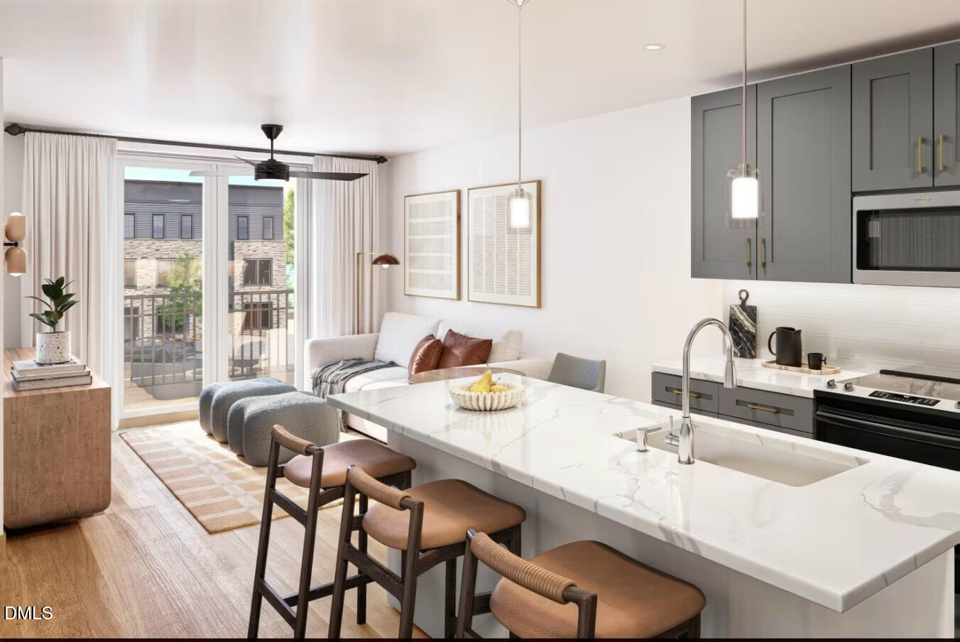 1000 Martin Luther King Junior Boulevard, Unit B7 Chapel Hill, NC 27514 - Photo 12 of 12 a kitchen with granite countertop a sink and stove