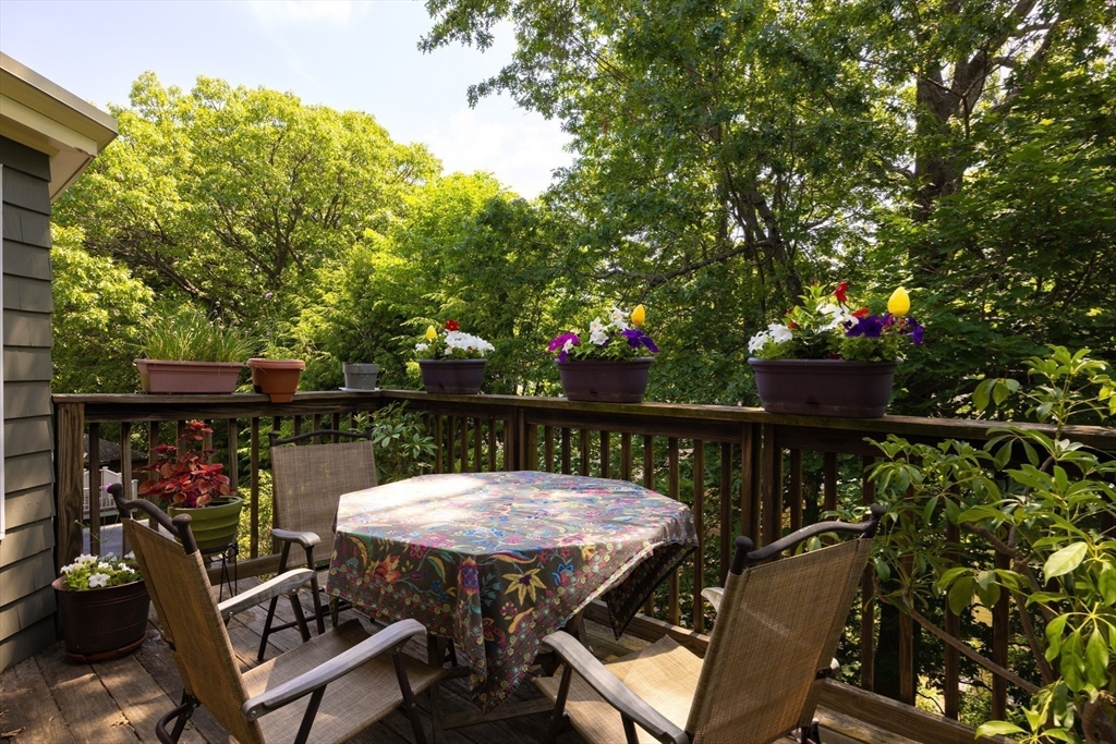51 Naples Road Brookline, MA 02446 - Photo 11 of 16 a view of a chairs and table in patio