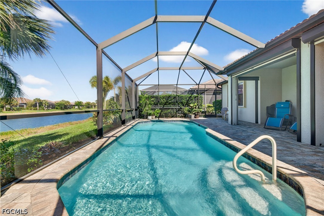 11932 Bourke Place Fort Myers, FL 33913 - Photo 31 of 44 a view of a balcony with a swimming pool