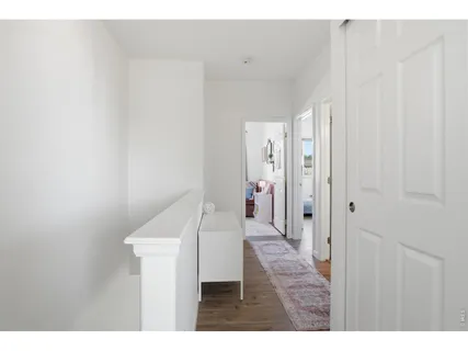 a bedroom with furniture and a bed