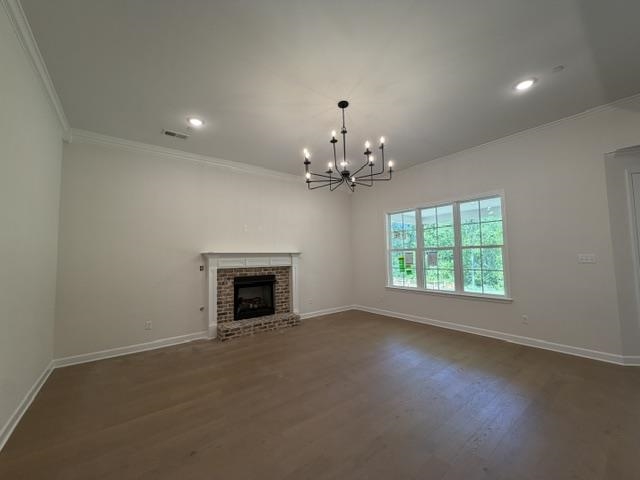 210 Drake Drive Collierville, TN 38017 - Photo 5 of 19 a view of a room with chandelier and fireplace