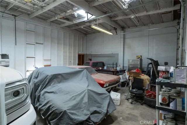 a view of a room that has a couch