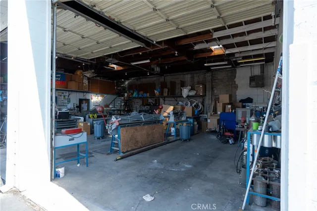 a view of storage and utility room