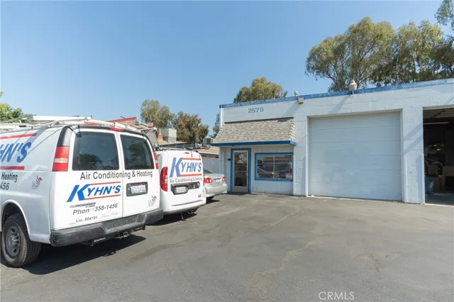 a view of a car garage