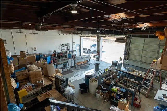 a view of storage and utility room