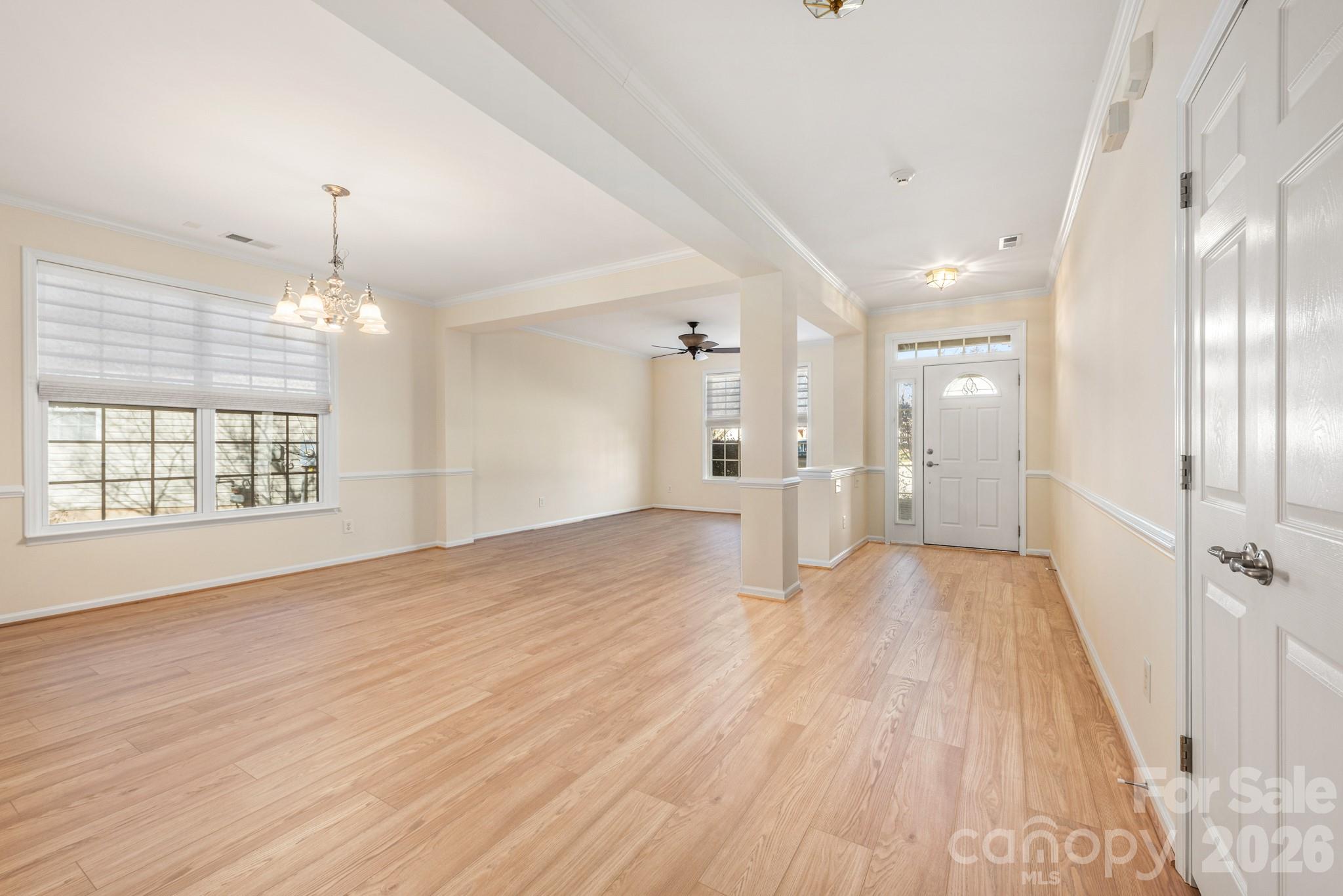 2013 Citron Avenue Fort Mill, SC 29708 - Photo 2 of 34 a view of a room with wooden floor and windows