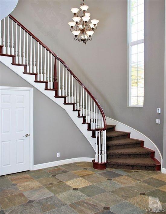 12428 Palmer Drive Moorpark, CA 93021 - Photo 4 of 42 a view of entryway and hall with wooden floor