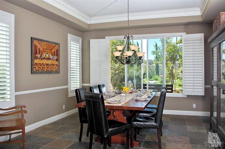 12428 Palmer Drive Moorpark, CA 93021 - Photo 6 of 42 a view of a dining room with furniture window and outside view