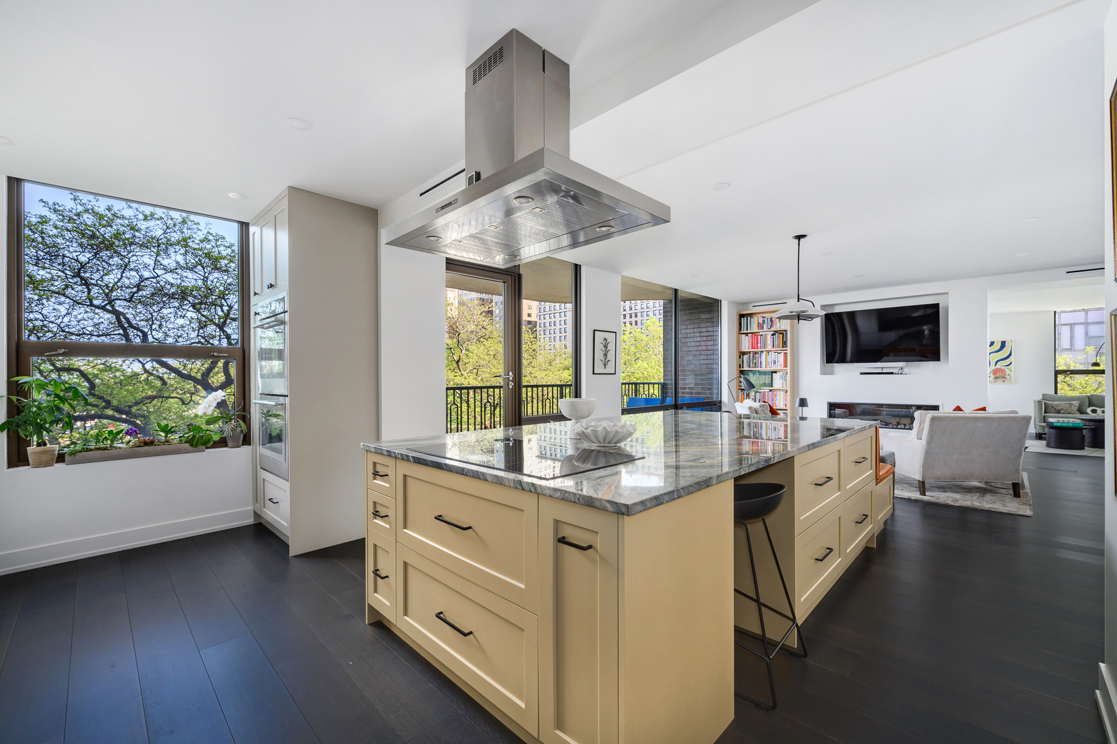 1040 North Lake Shore Drive, Unit 4A Chicago, IL 60611 - Photo 17 of 43 a kitchen with white cabinets and sink