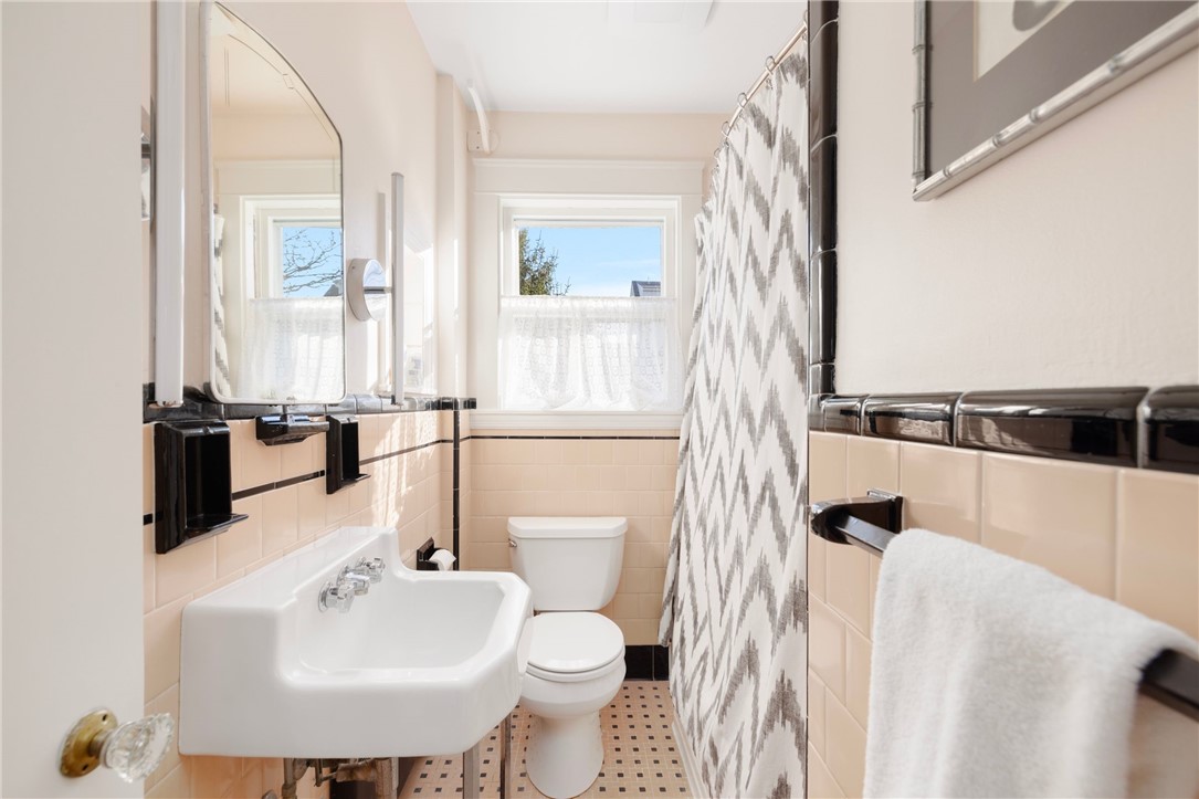 9 White Terrace Middletown, RI 02842 - Photo 19 of 50 Classic original tile with tub shower combo.