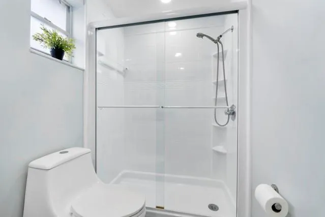 a view of a yard with swimming pool and sitting area