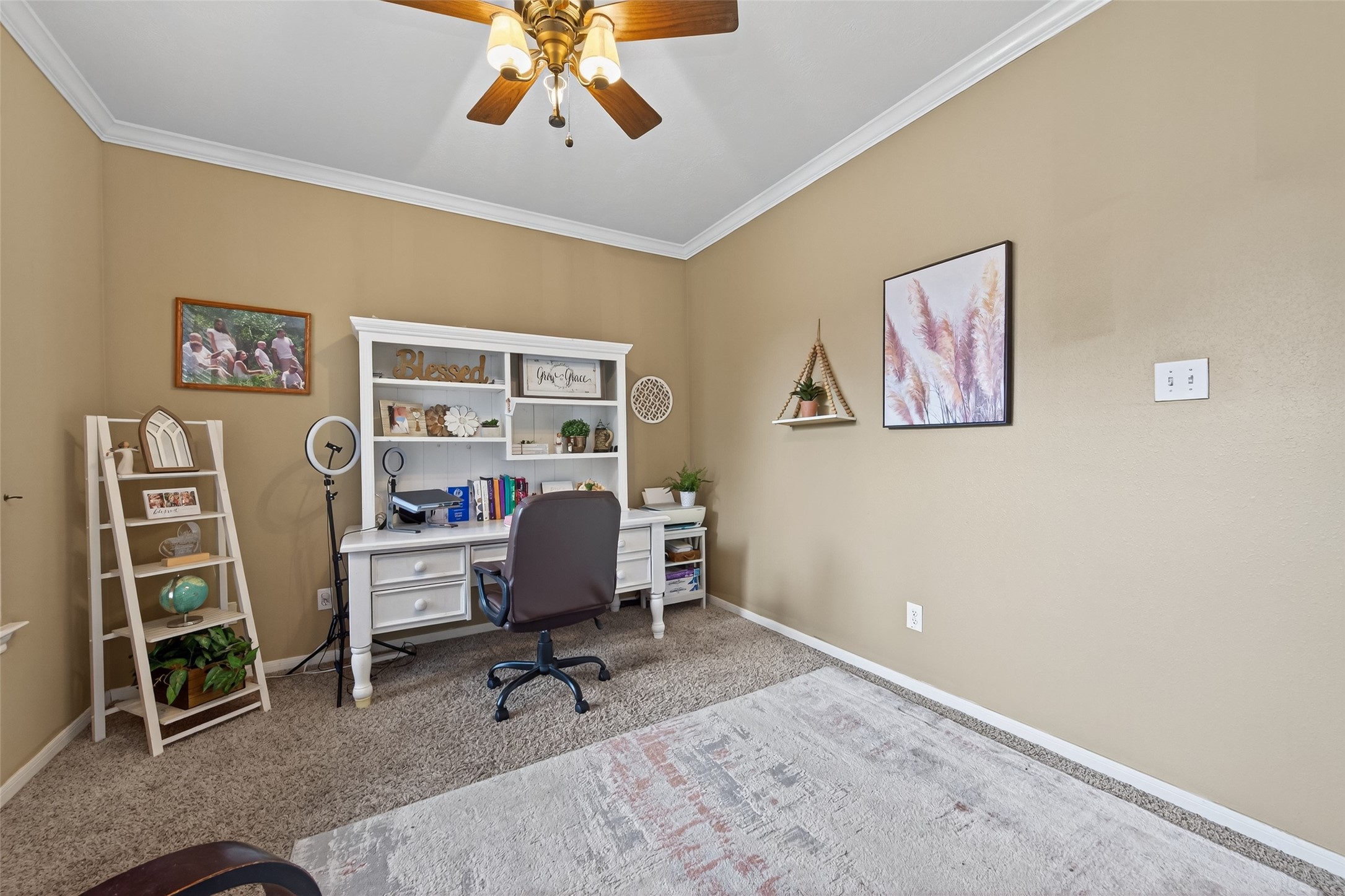 59 Genesee Ridge Drive Conroe, TX 77385 - Photo 22 of 44 a view of a workspace with furniture