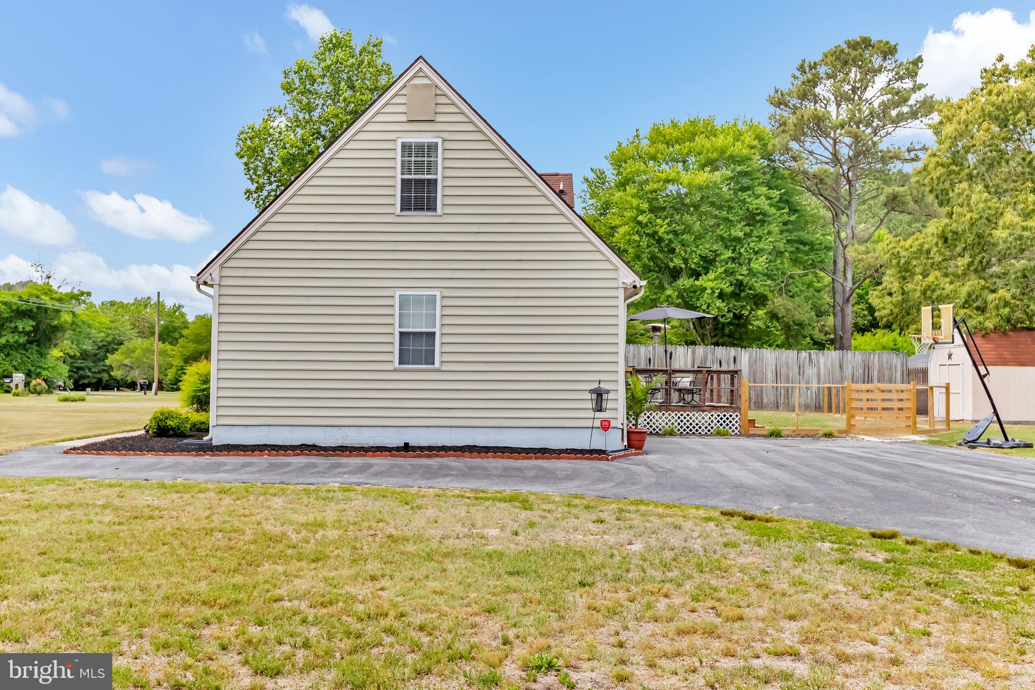 4925 Campground Road Eden, MD 21822 - Photo 35 of 42 a view of a backyard with a sitting area