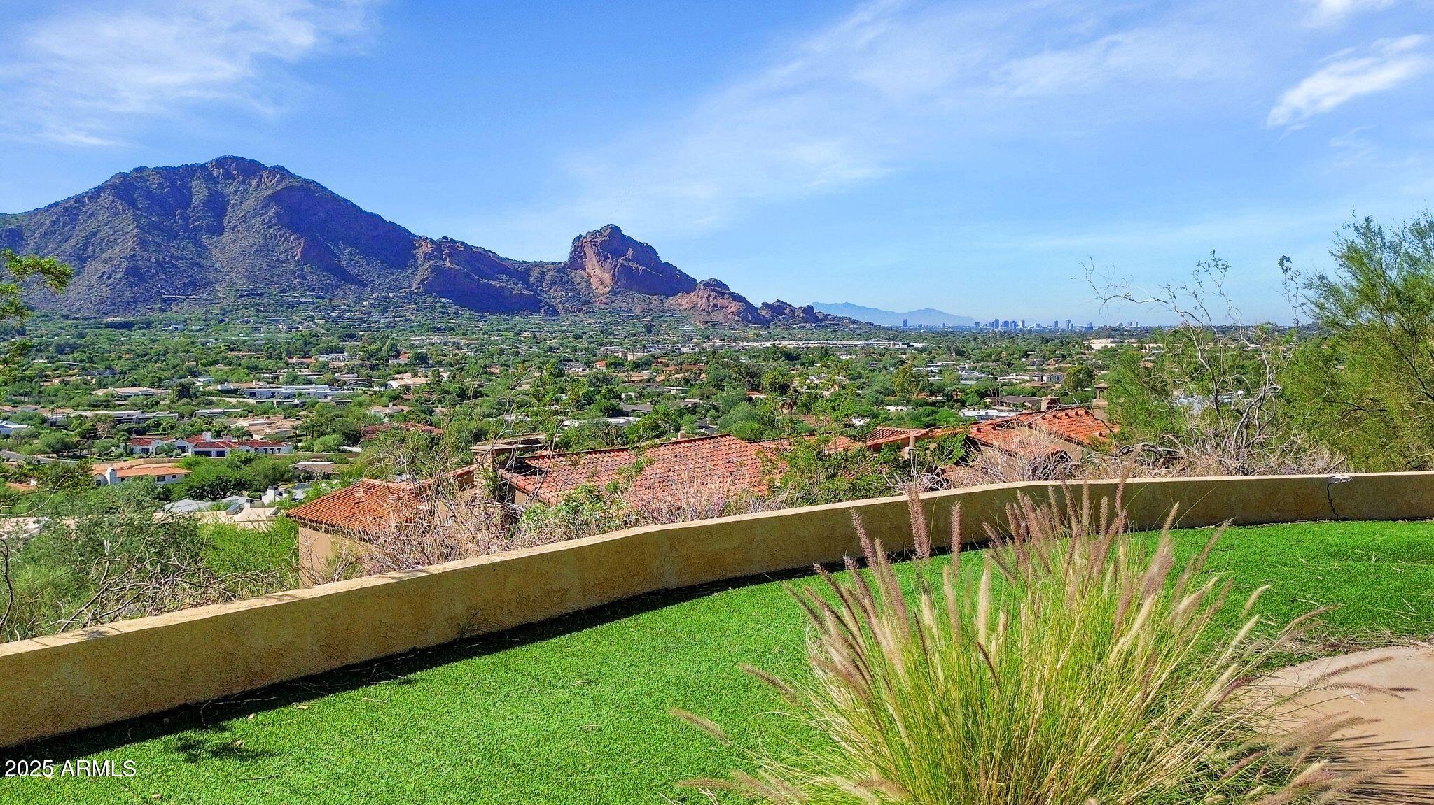 7040 North Invergordon Road Paradise Valley, AZ 85253 - Photo 9 of 11 a view of a city from a balcony