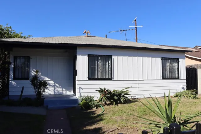 a view of a house with a patio