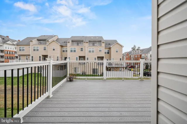 a view of a city from a balcony