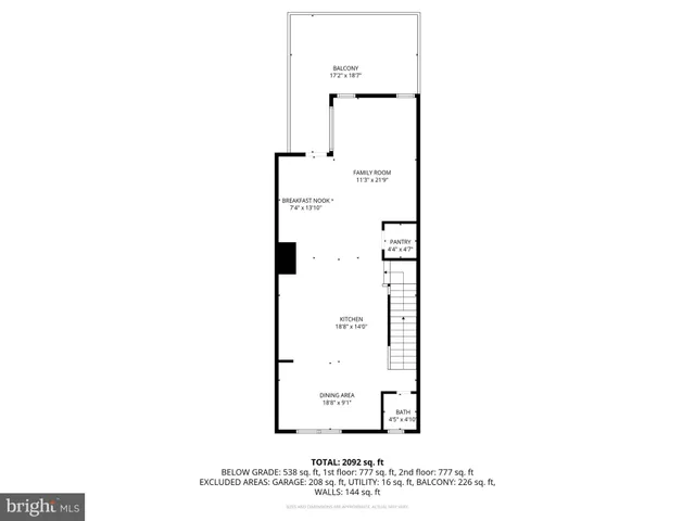 a black and white photo of a floor plan