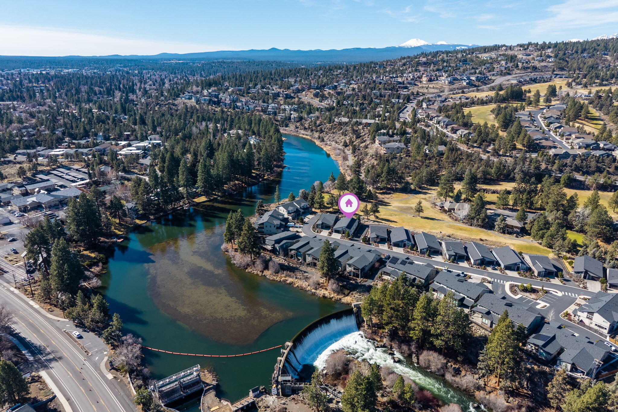2565 Northwest Rippling River Court Bend, OR 97703 - Photo 49 of 52 Aerial view