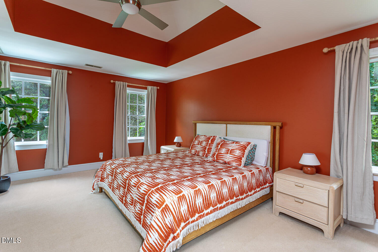 8509 Towneley Place Raleigh, NC 27615 - Photo 15 of 36 a bedroom with a bed and window