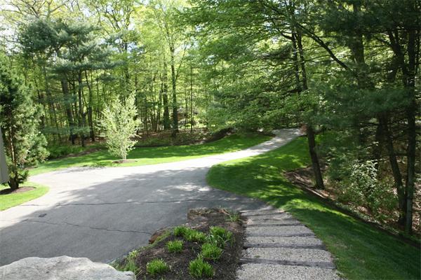 4 Old Farm Road Lincoln, MA 01773 - Photo 18 of 21 a view of a pathway both side of yard