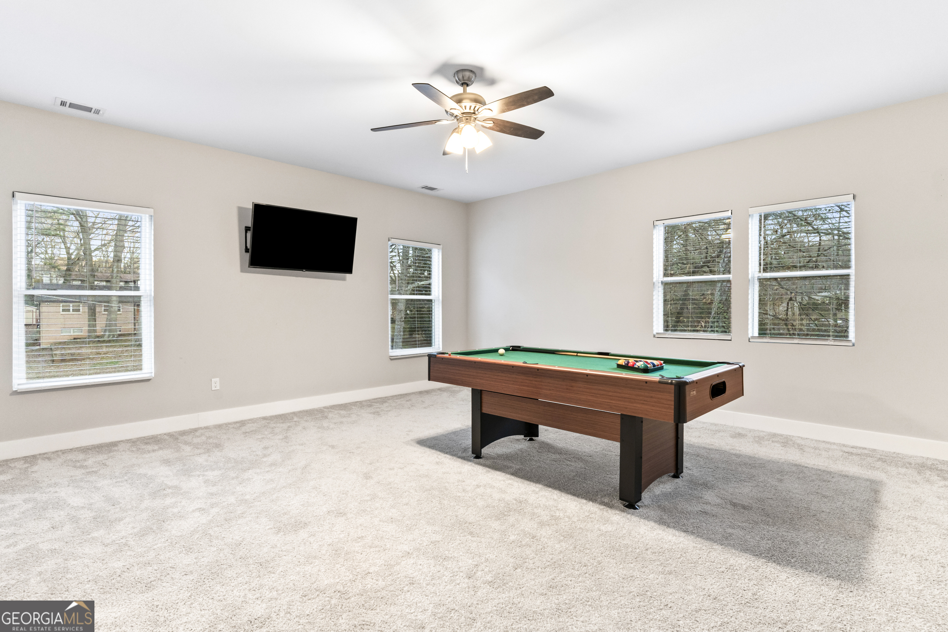 5410 Beth Drive Austell, GA 30106 - Photo 32 of 36 a room with pool table and windows