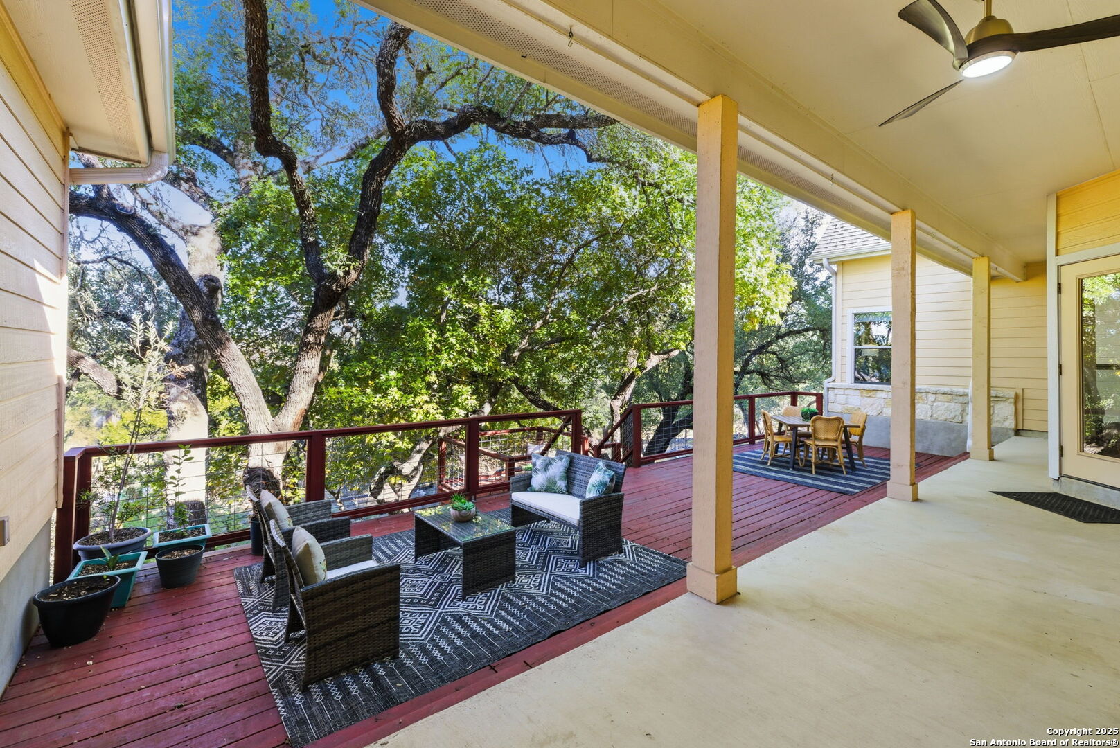 2291 Frontier Spring Branch, TX 78070 - Photo 1 of 58 a outdoor living space with furniture and garden view