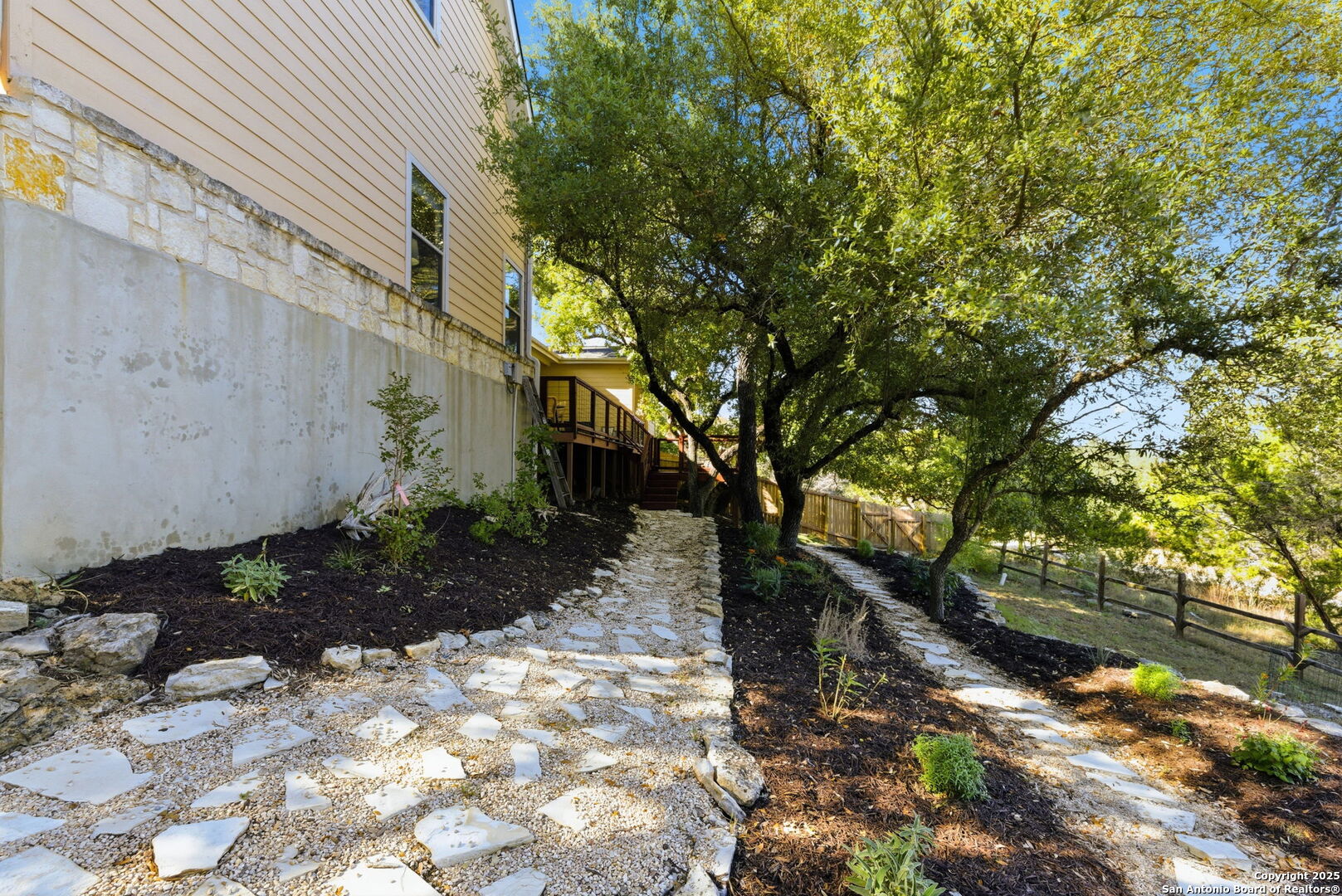2291 Frontier Spring Branch, TX 78070 - Photo 50 of 58 a backyard of a house with lots of green space