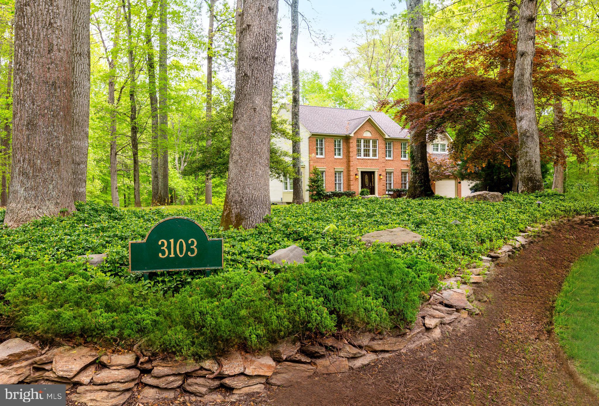 3103 Arrowhead Farms Road Gambrills, MD 21054 - Photo 1 of 55 Stately Colonial Carved into Verdant Woodland