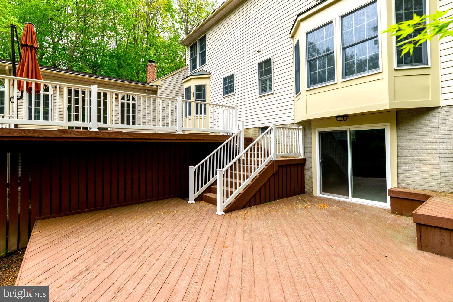 3103 Arrowhead Farms Road Gambrills, MD 21054 - Photo 26 of 55 Lower Tier of Deck for Lounging and Hot Tub