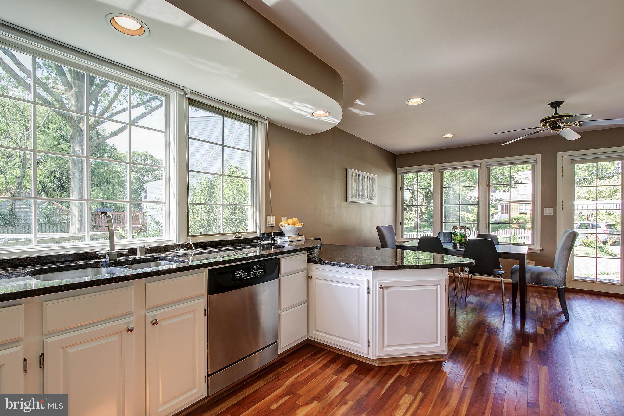 10133 Greenock Road Silver Spring, MD 20901 - Photo 18 of 41 Kitchen with loads of natural sunlight