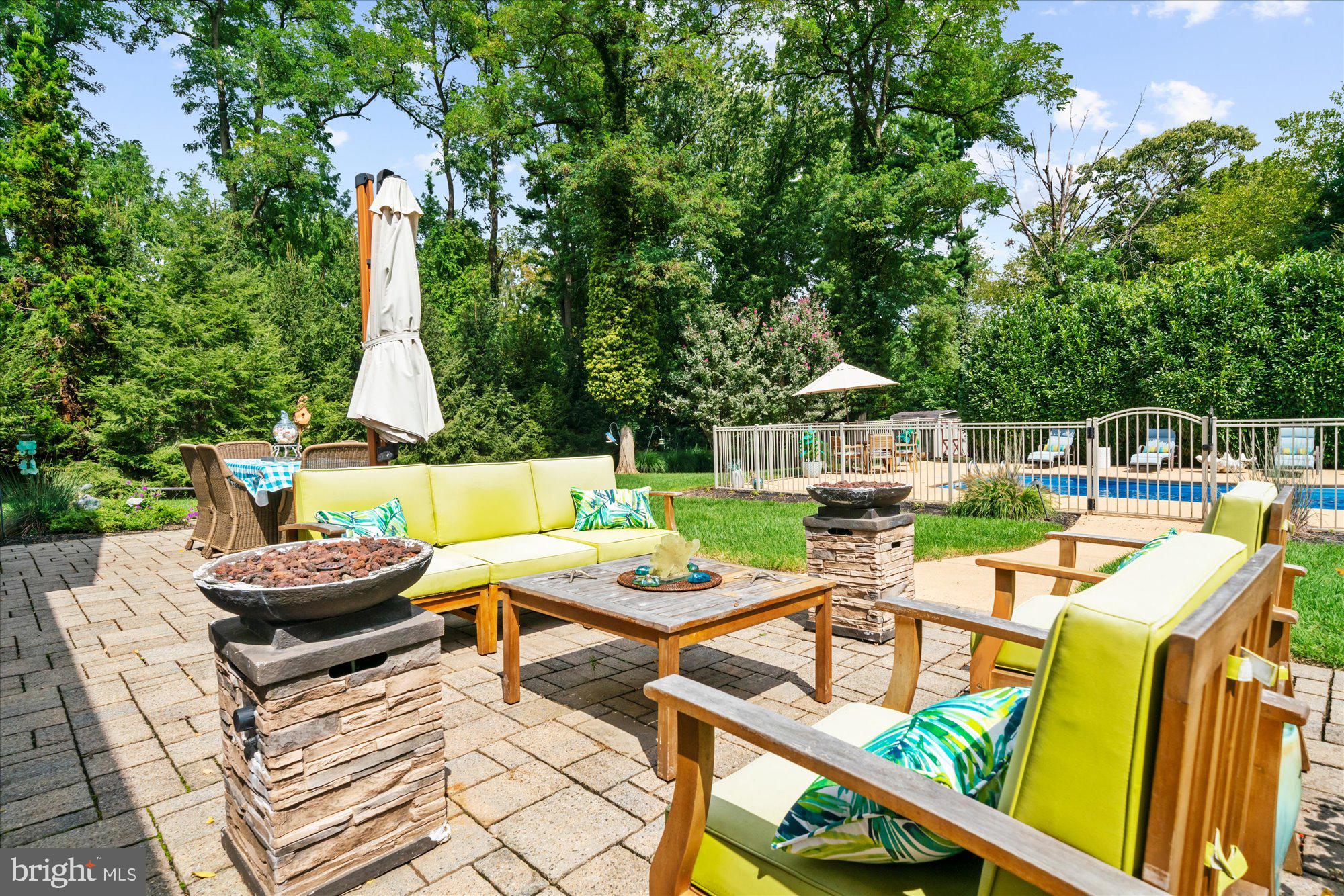 280 County Line Road Wayne, PA 19087 - Photo 35 of 46 Patio to pool