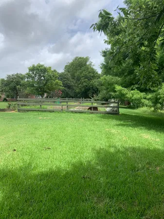 a view of outdoor space and deck