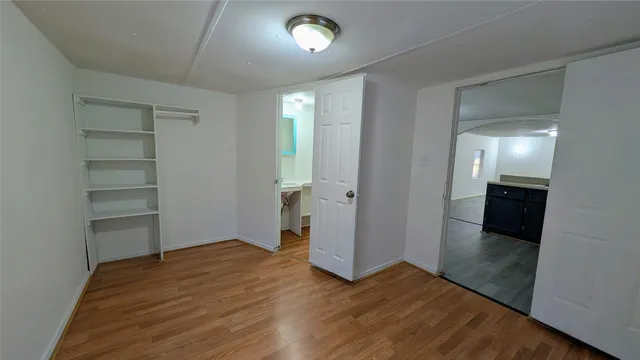 wooden floor in an empty room