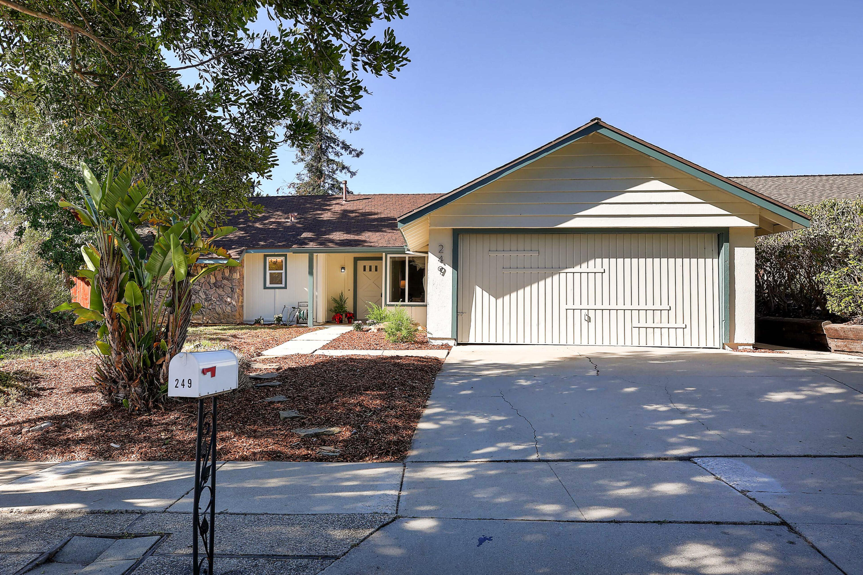 249 Placer Drive Santa Barbara, CA 93117 - Photo 32 of 33 a front view of a house with yard